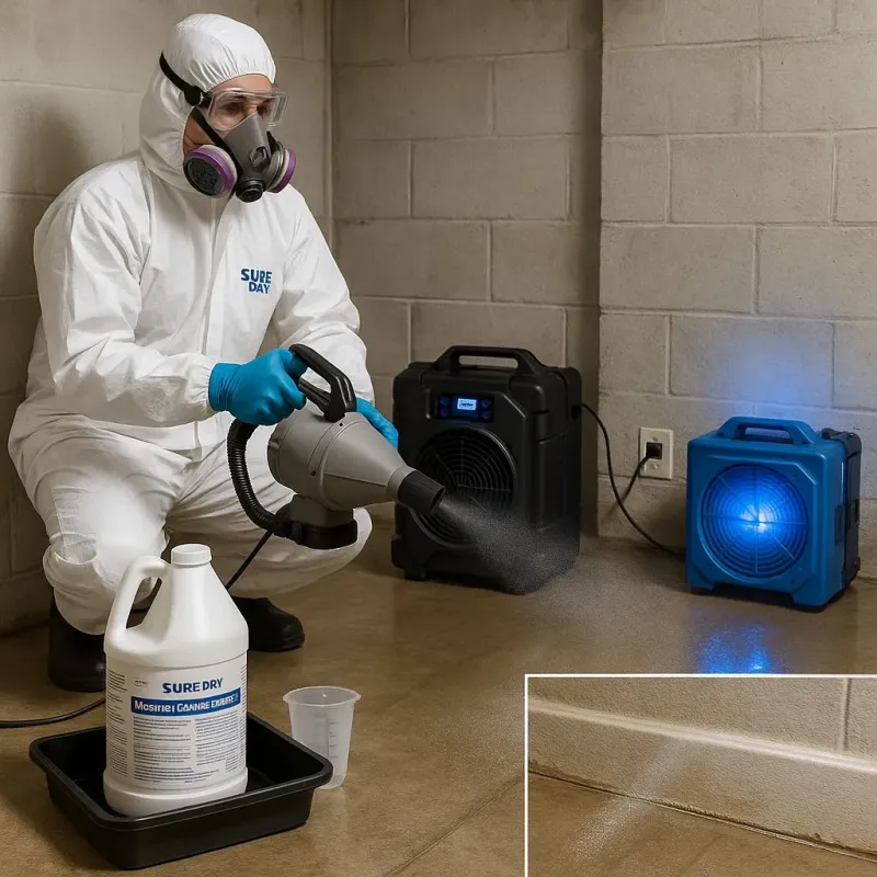 Sanitization and Odor Removal process in Solano County, CA